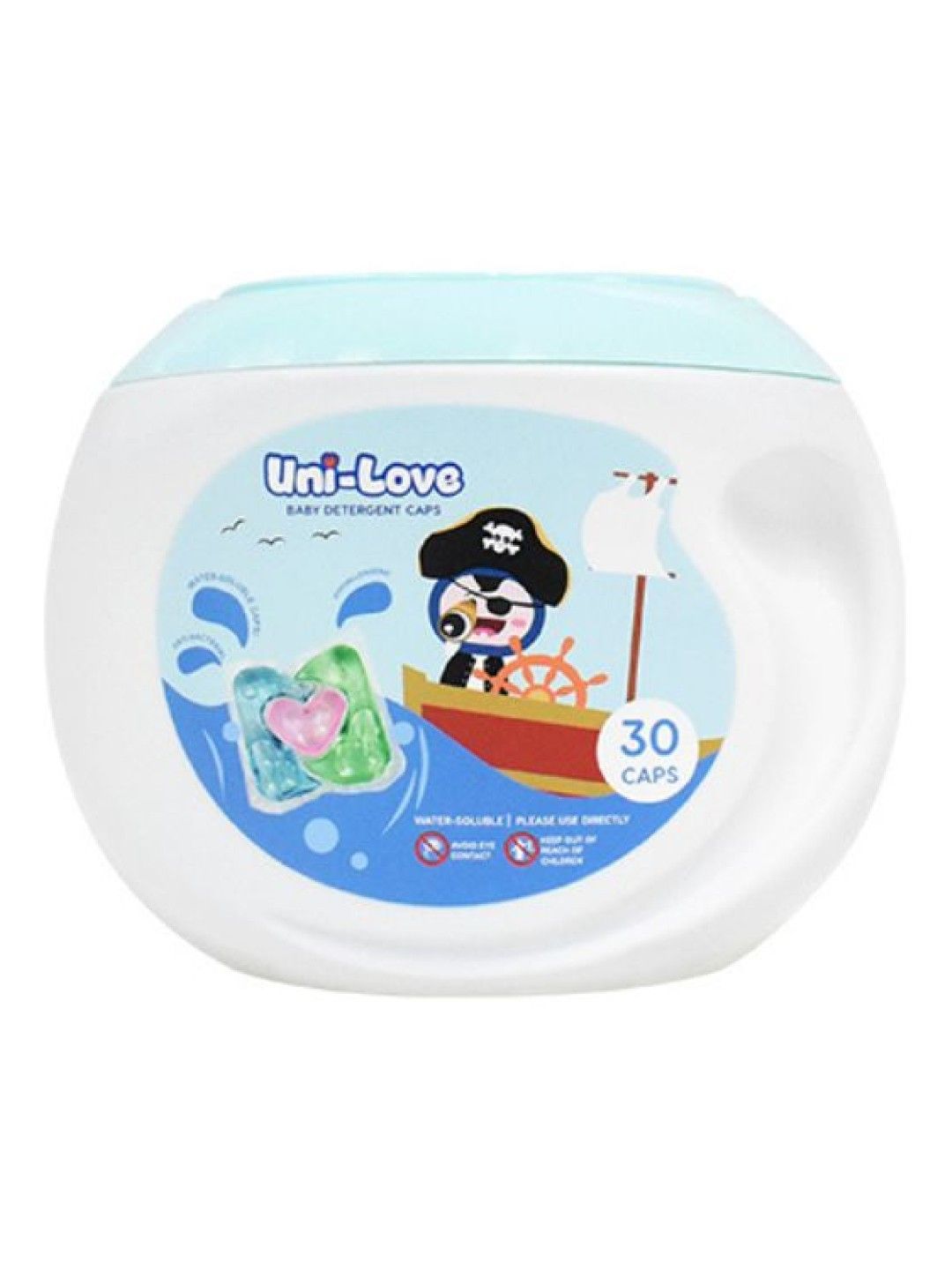 Unilove 3in1 Baby Detergent Caps 30's (1Pack) edamama